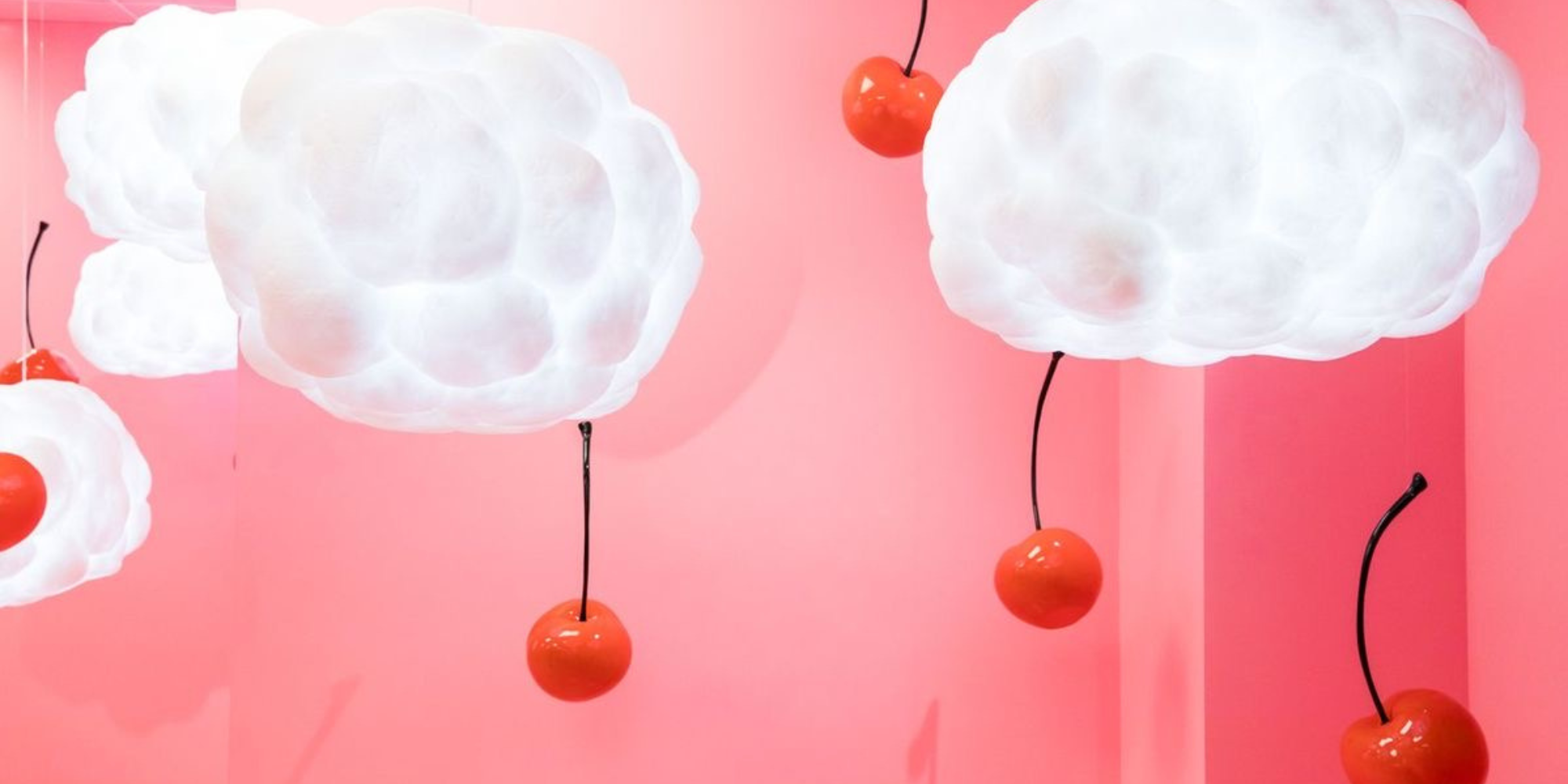 Cherry on clouds