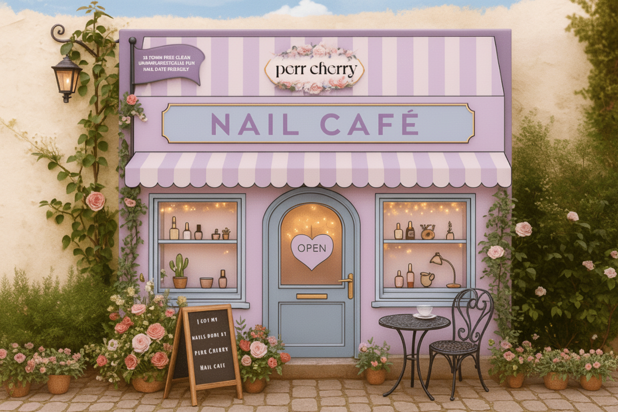 Nail Cafe Kit - Pack of 10 - Perr Cherry