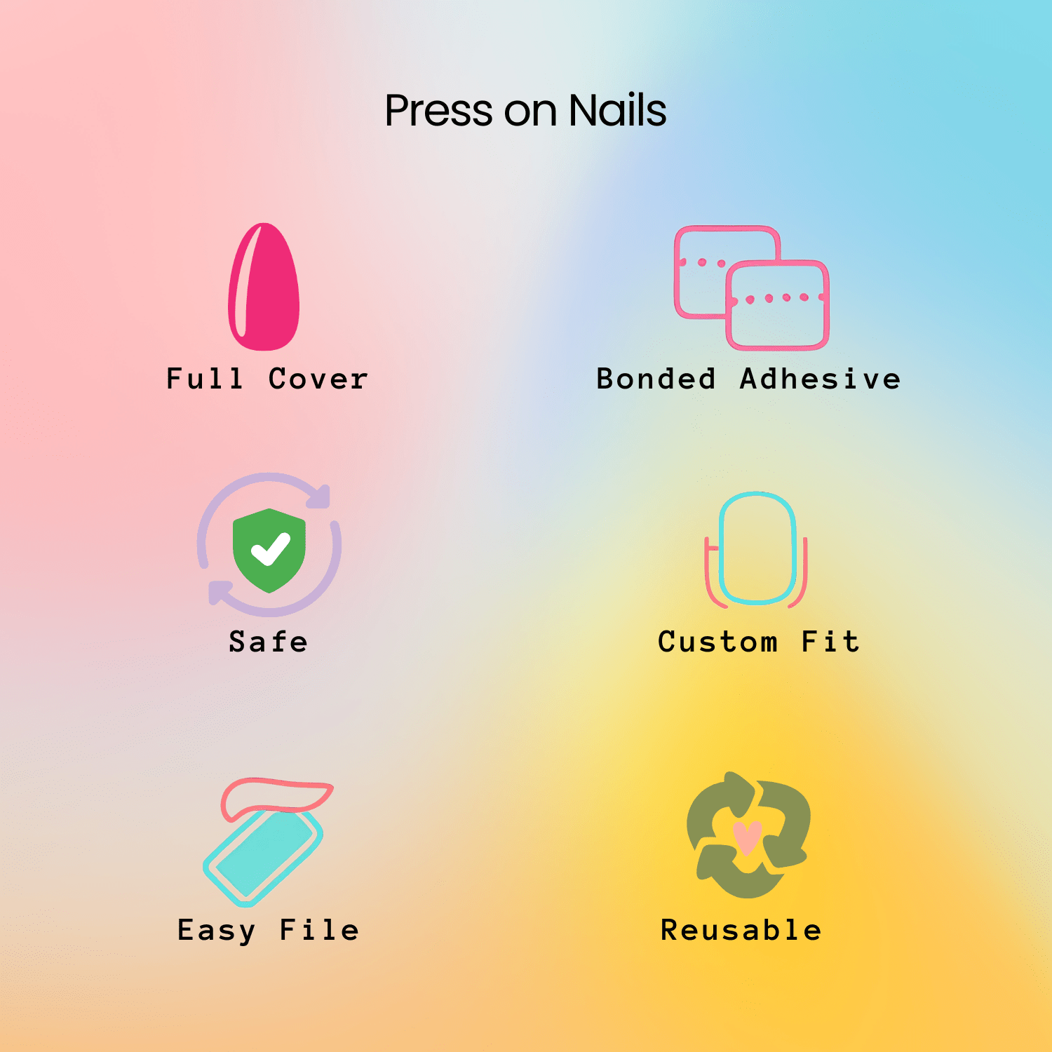 Nail Cafe Kit - Pack of 10 - Perr Cherry