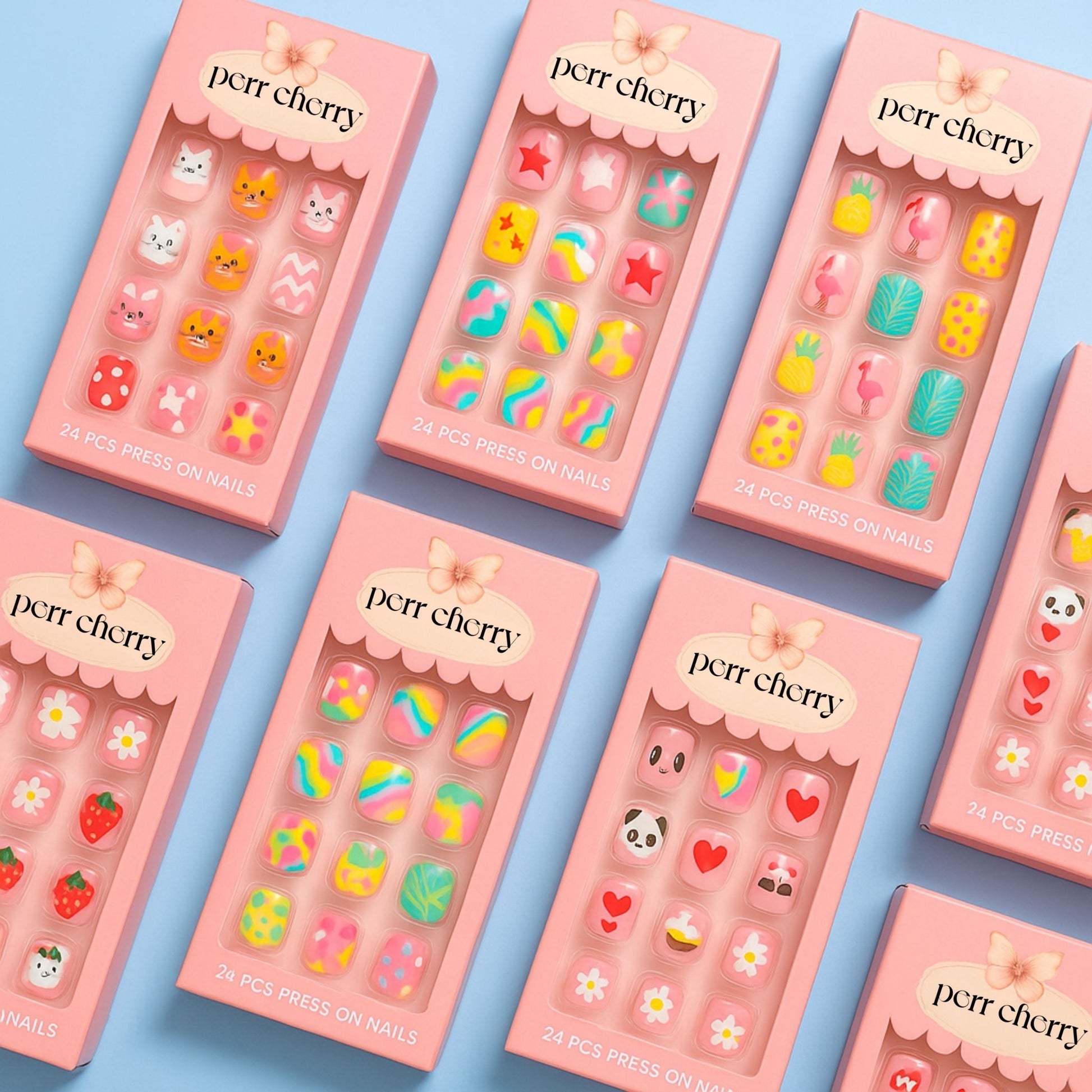 Nail Cafe Kit - Pack of 10 - Perr Cherry