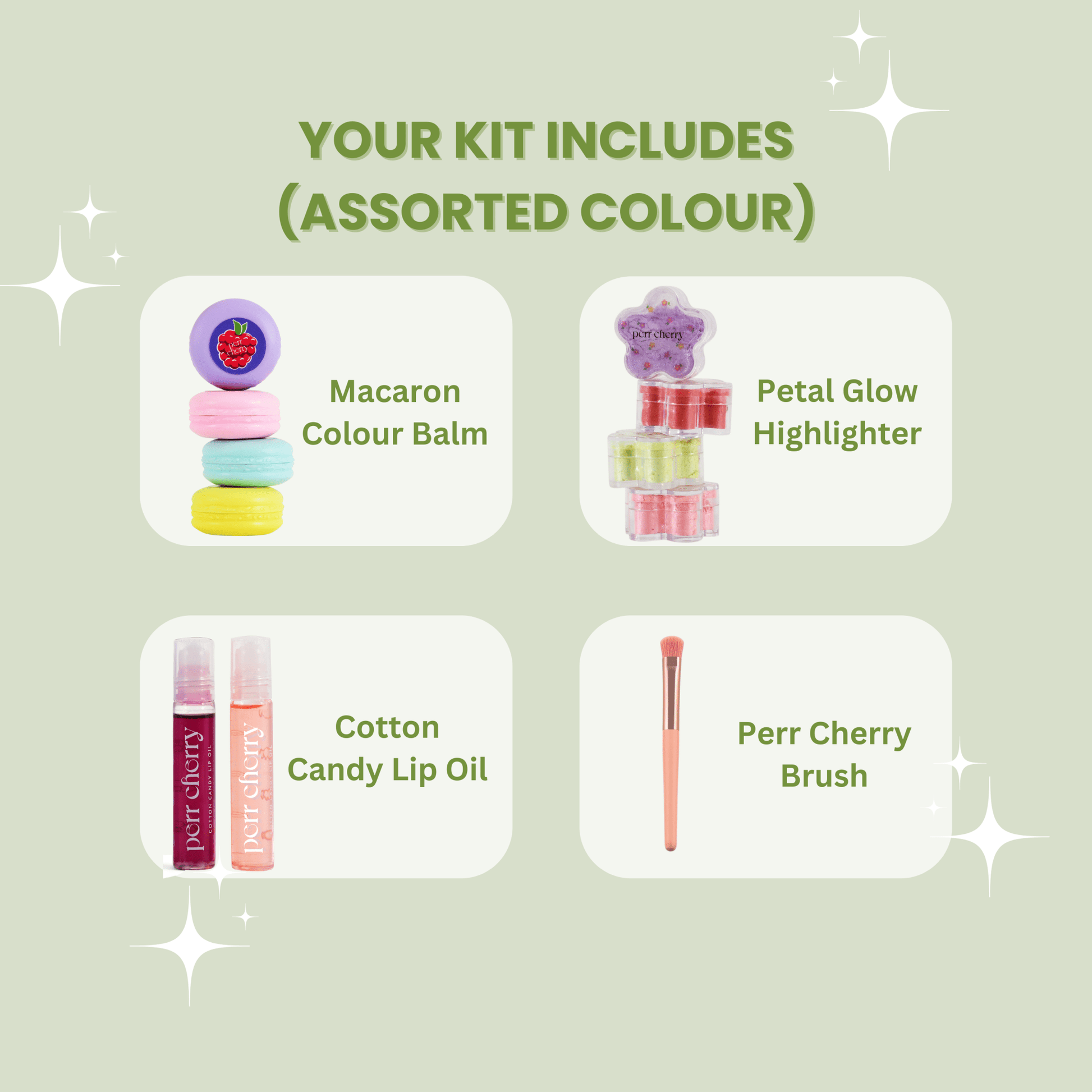 Floret Kit Set of 4 - Pack of 2 - Perr Cherry