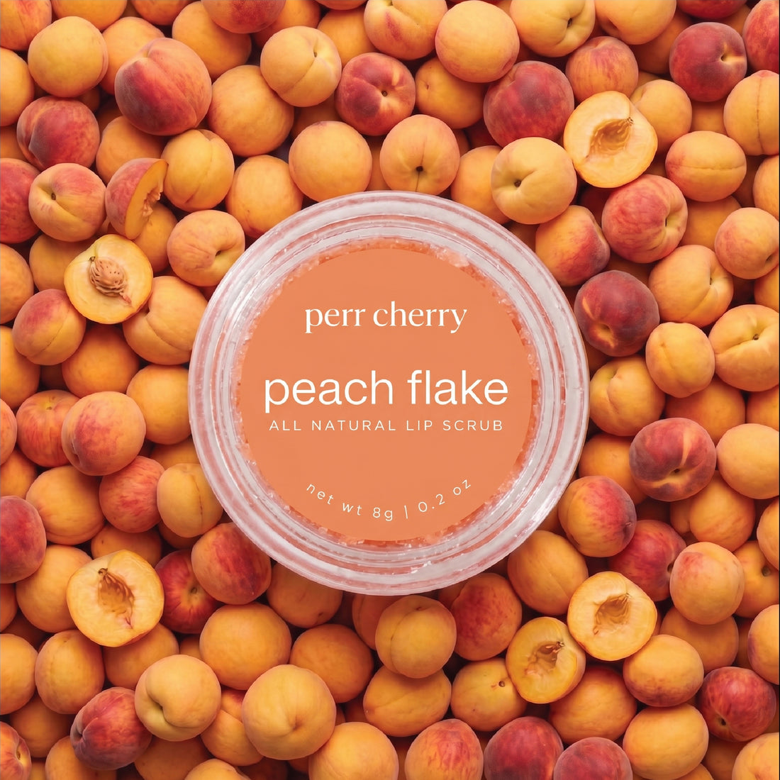 Lip Scrub - Peach Flake