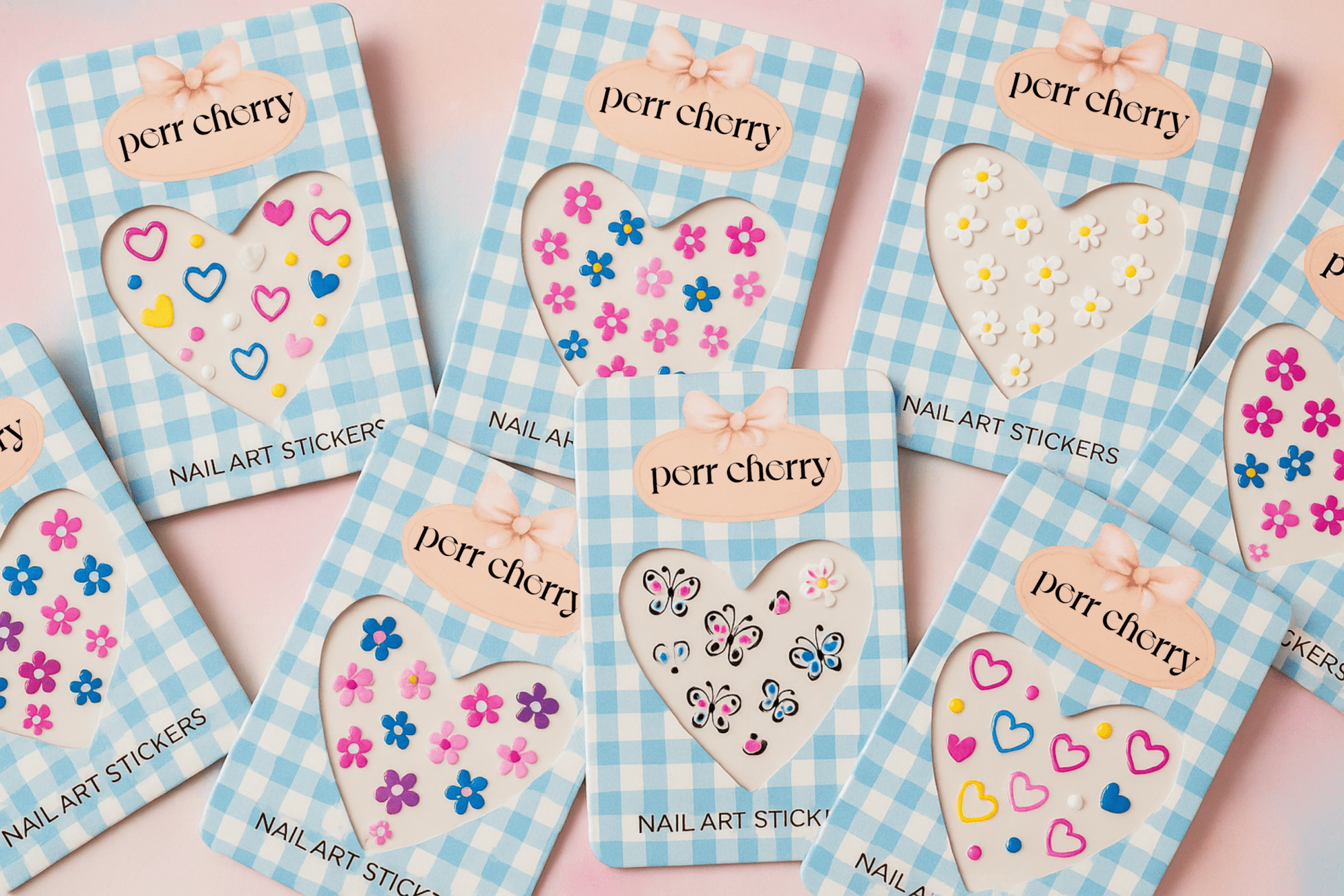 Nail Cafe Kit - Pack of 10 - Perr Cherry