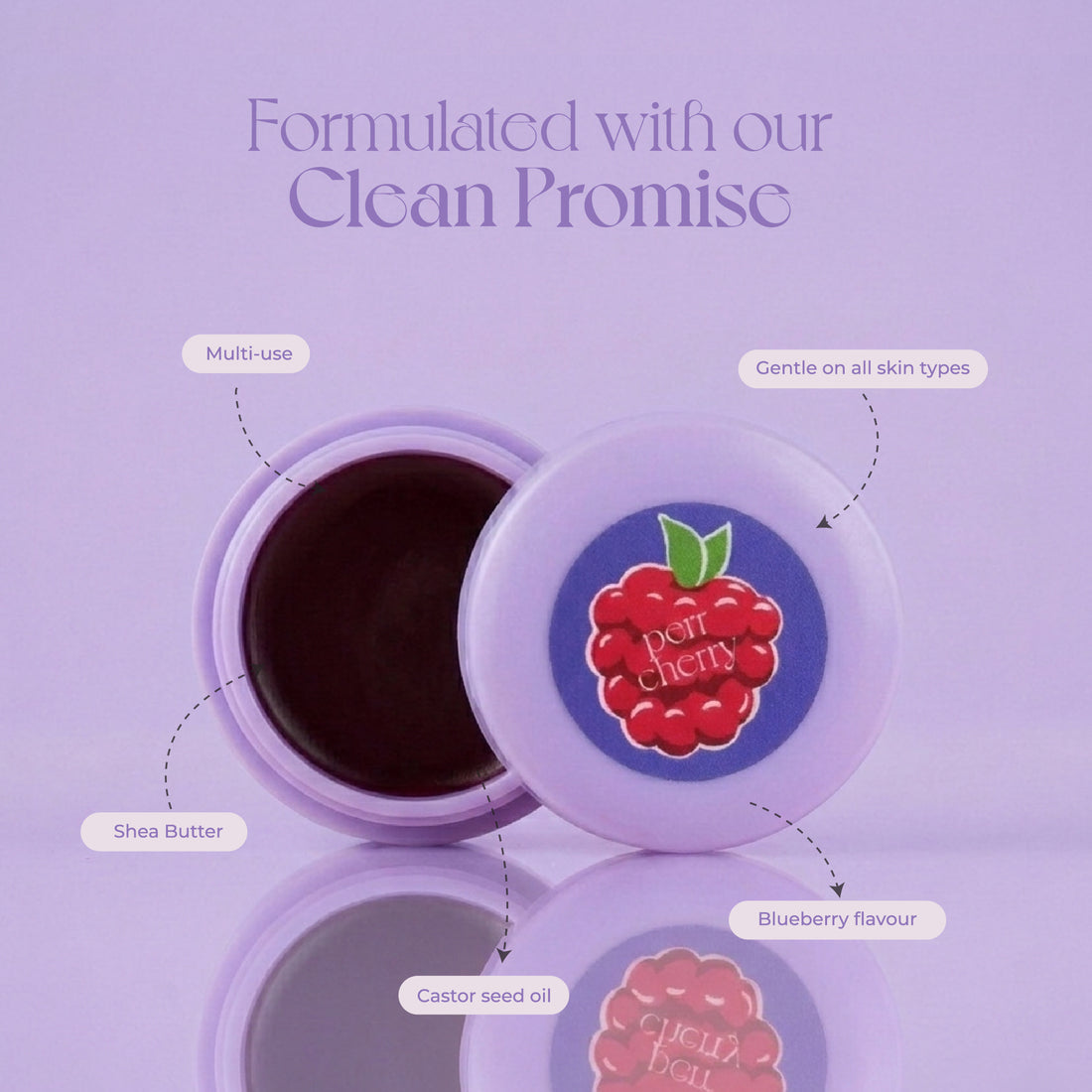 Macaron Colour Balm - Raspberry Chocolate