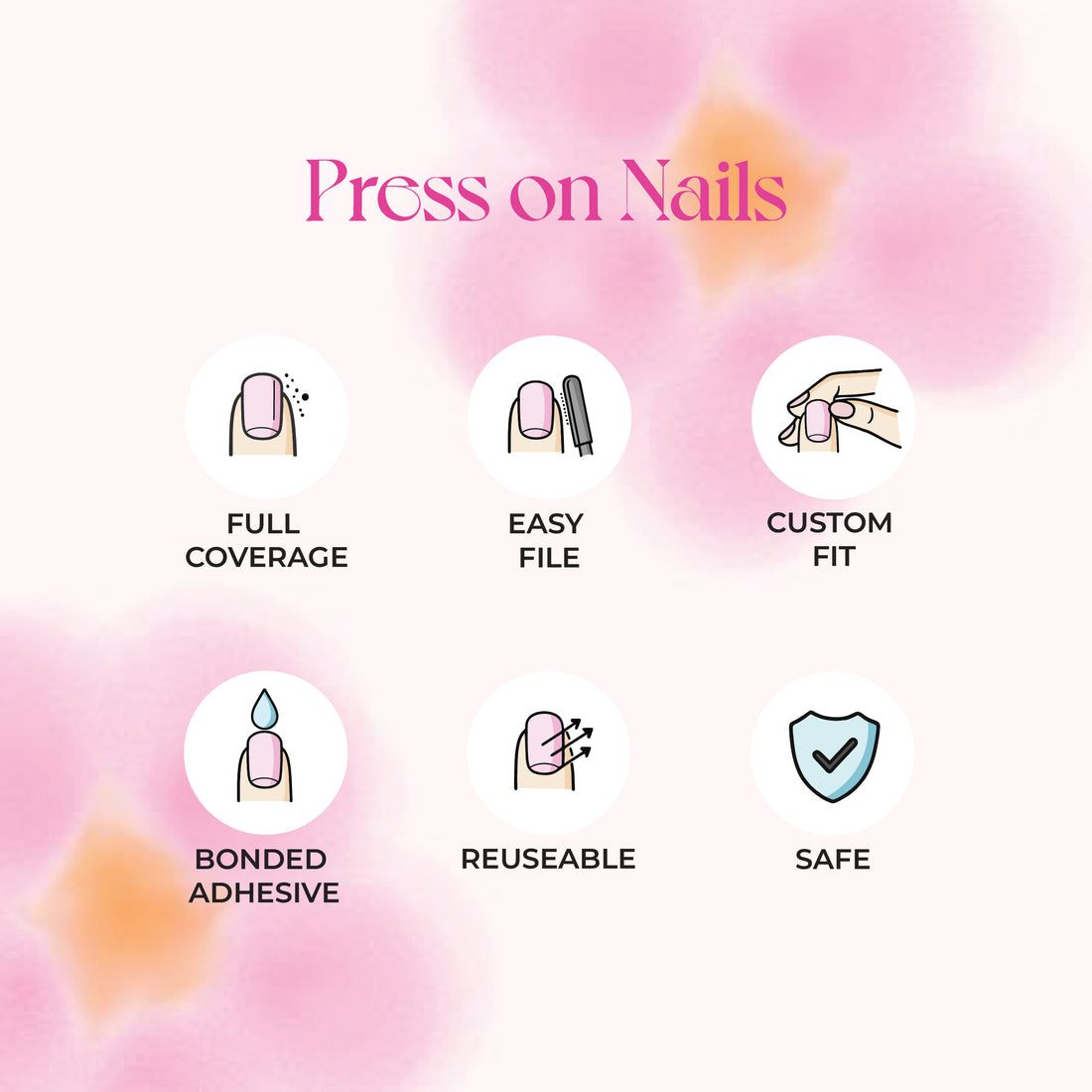 Press - On Nails - Perr Cherry