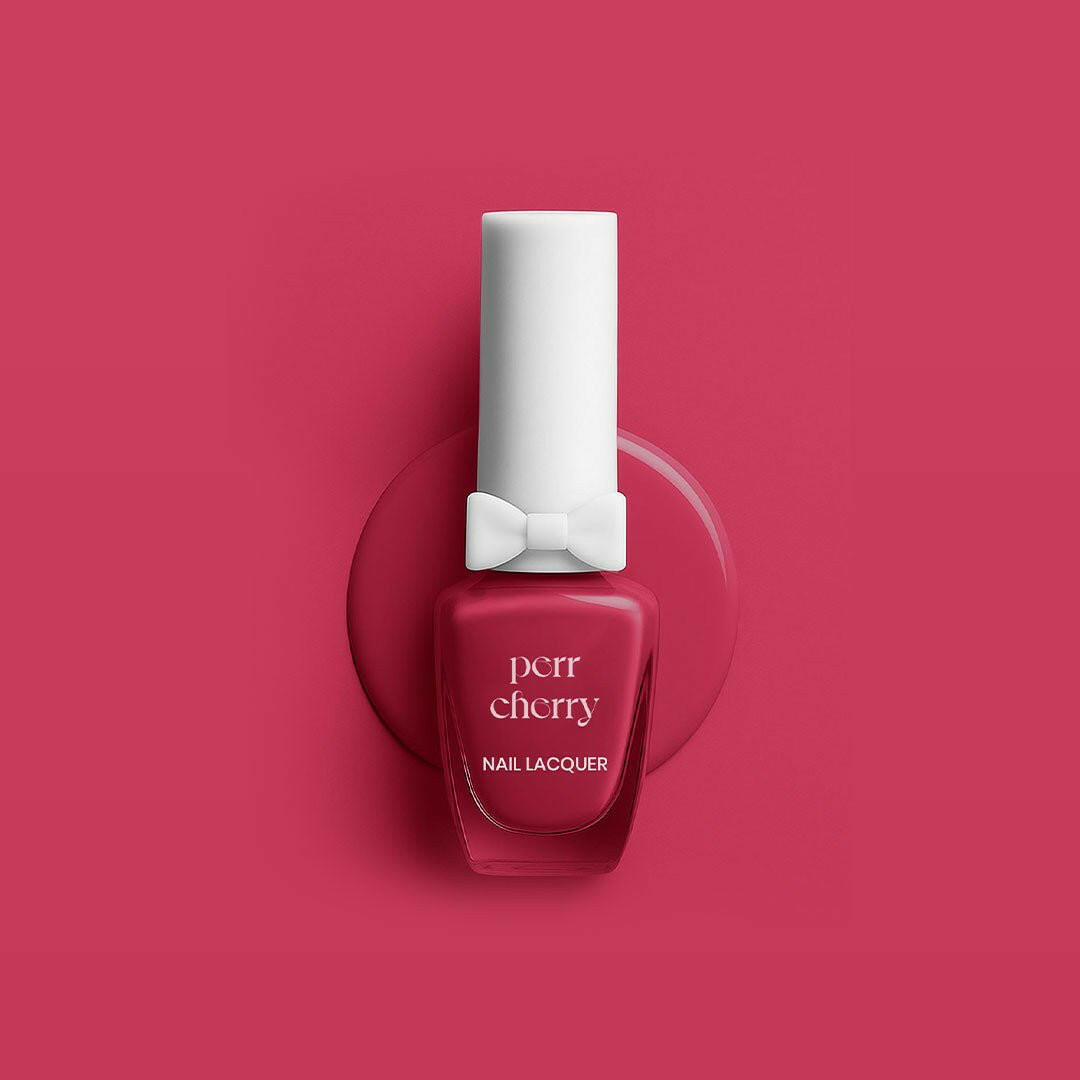 Nail Lacquer - Blush Meringue - Perr Cherry