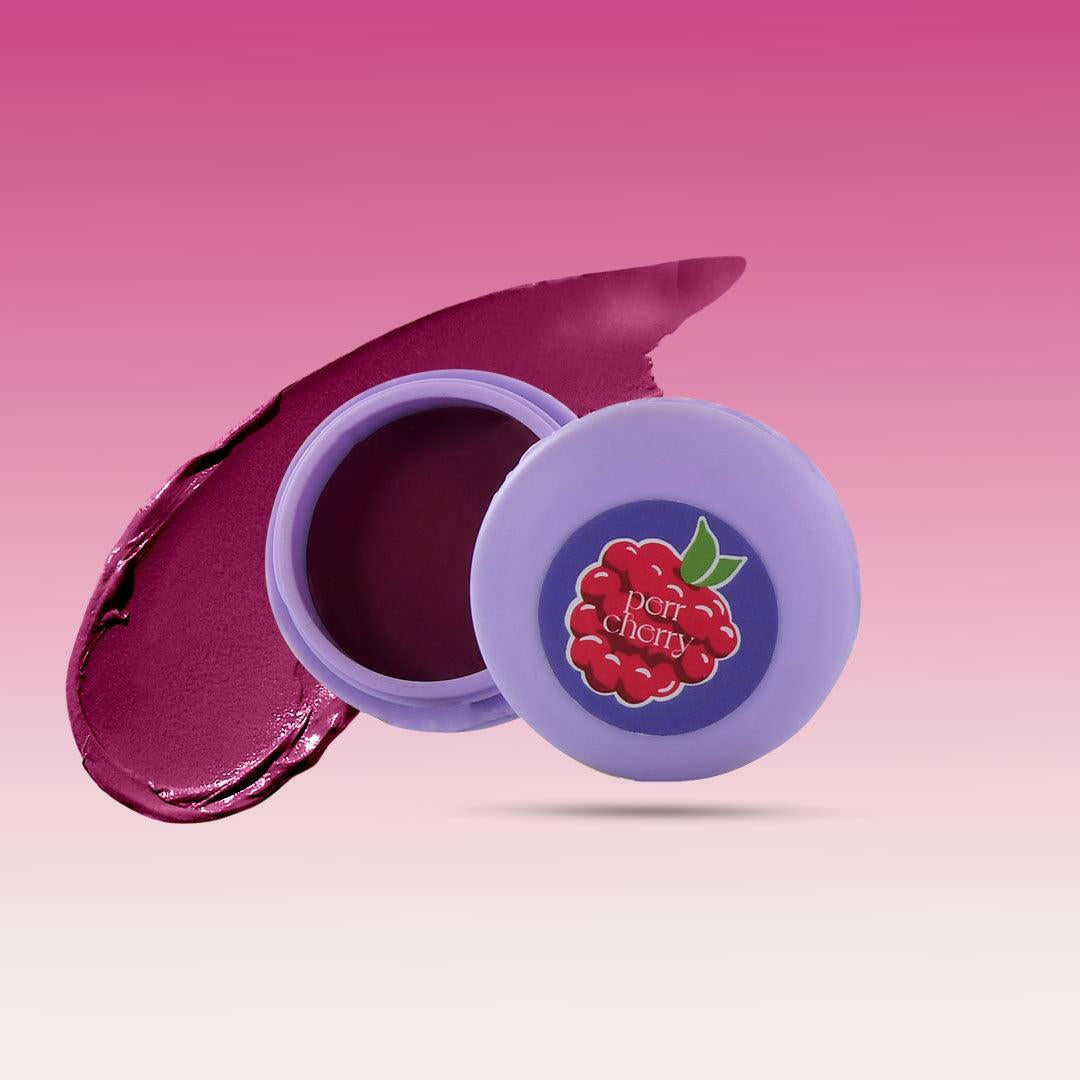 Macaron Colour Balm - Raspberry Chocolate - Perr Cherry